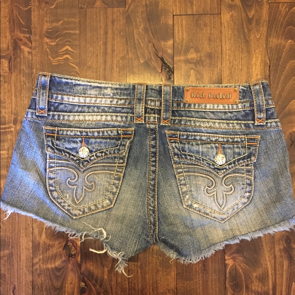 Rock Revival Jen Short - denim cutoffs